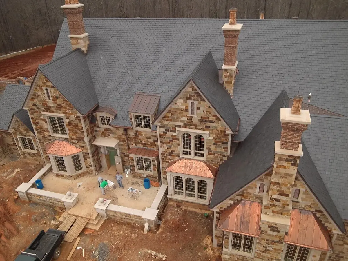 Craftsman Roofing Gutter Guard Installation project in Poinsetta